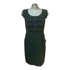 Laundry Shelli Segal Dress Knee  Length Gray
